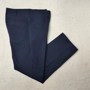 Public Rec Pants Mens 34x30 Navy Blue Commuter Chino Golf Work Tech 5 Pocket